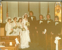 beth(morris) and jerry albrecht wedding